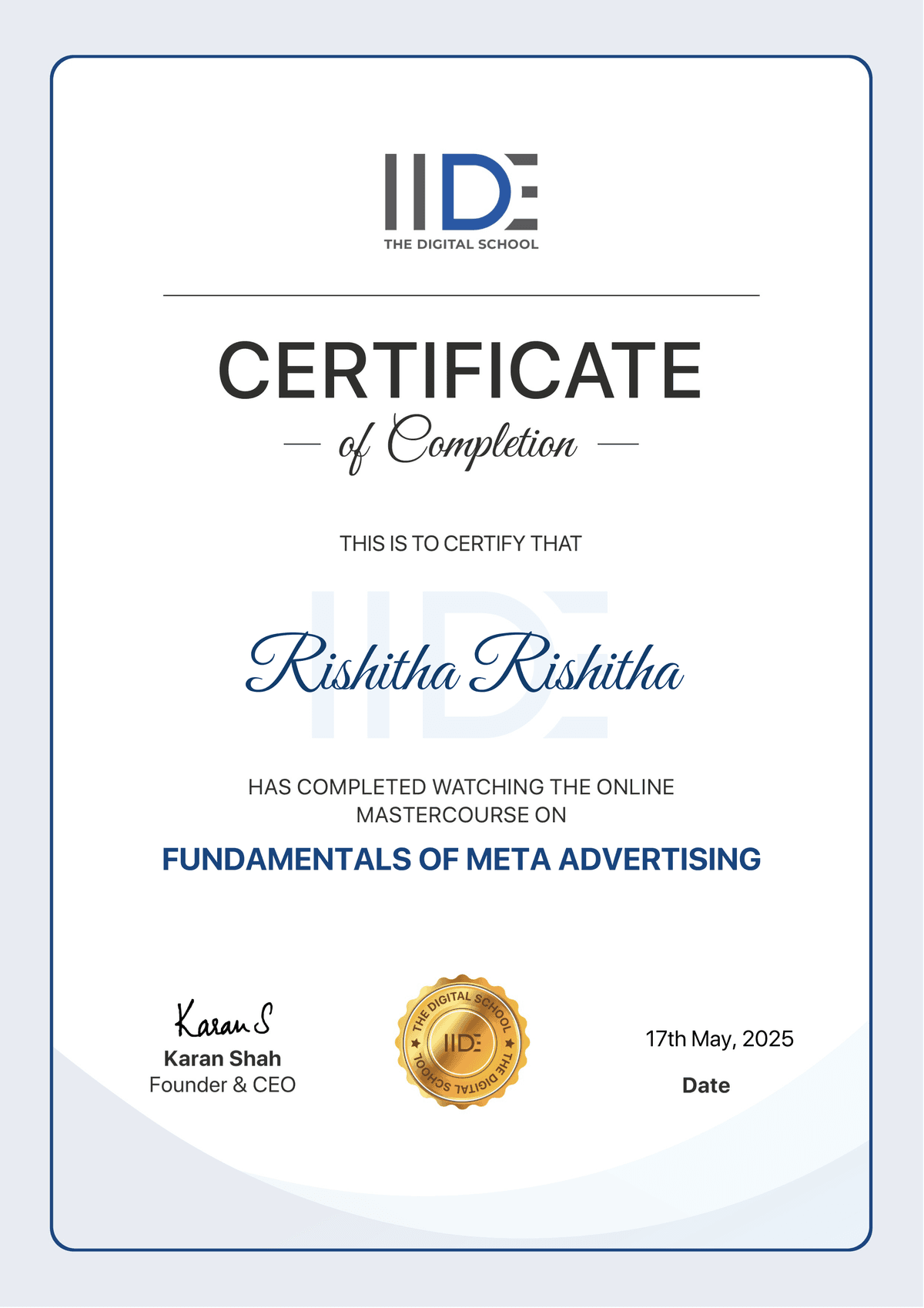 Fundamentals of Meta Advertising