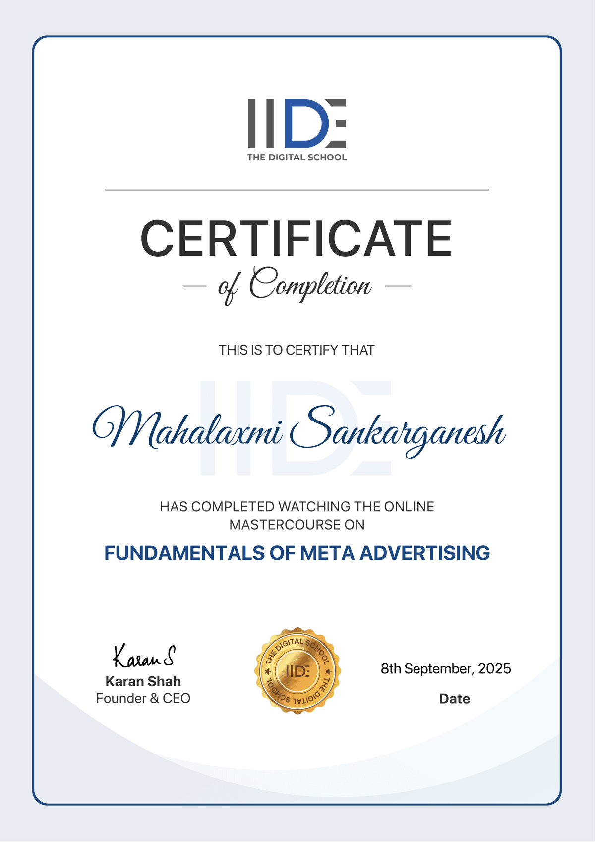 Fundamentals of Meta Advertising