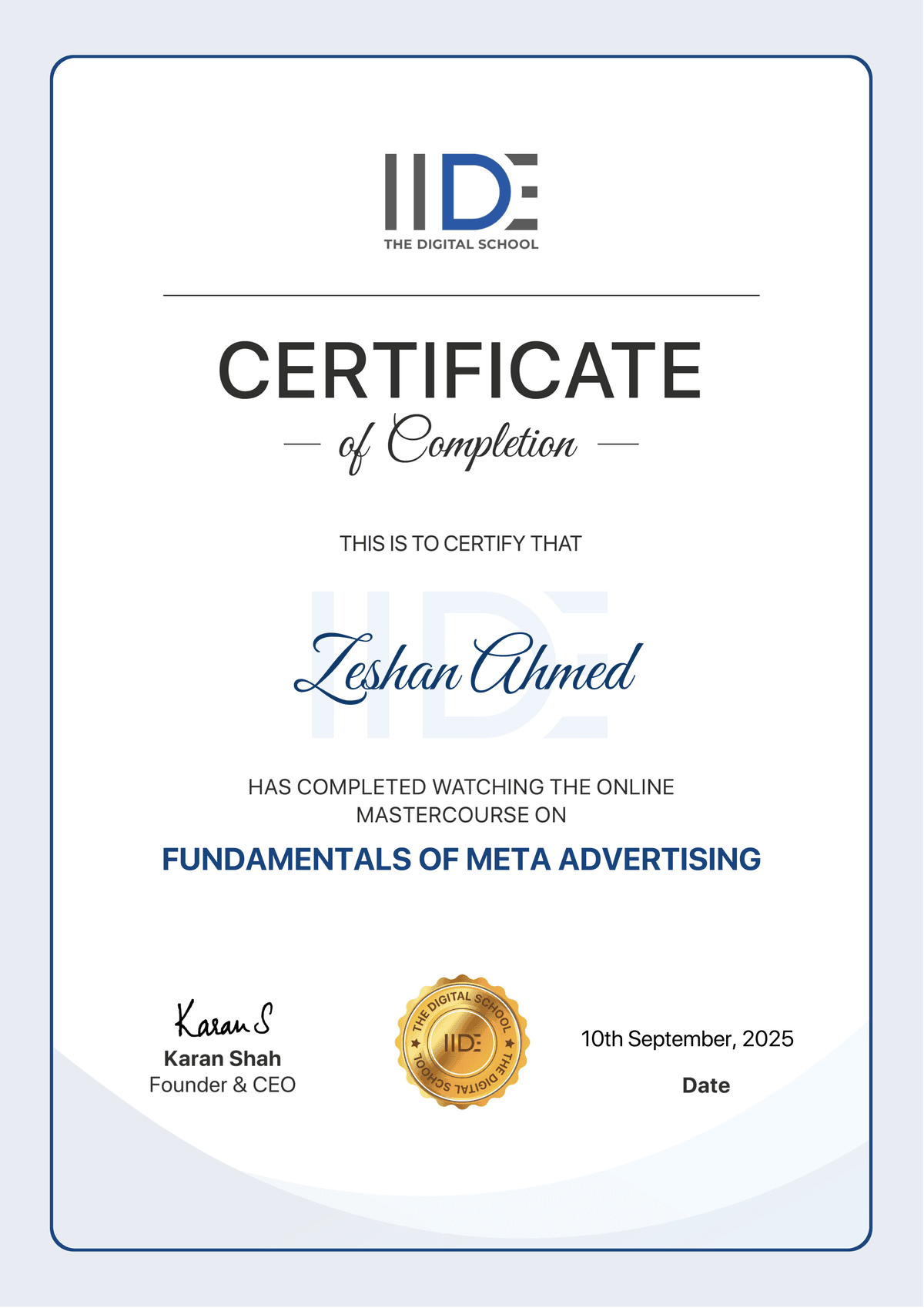 Fundamentals of Meta Advertising