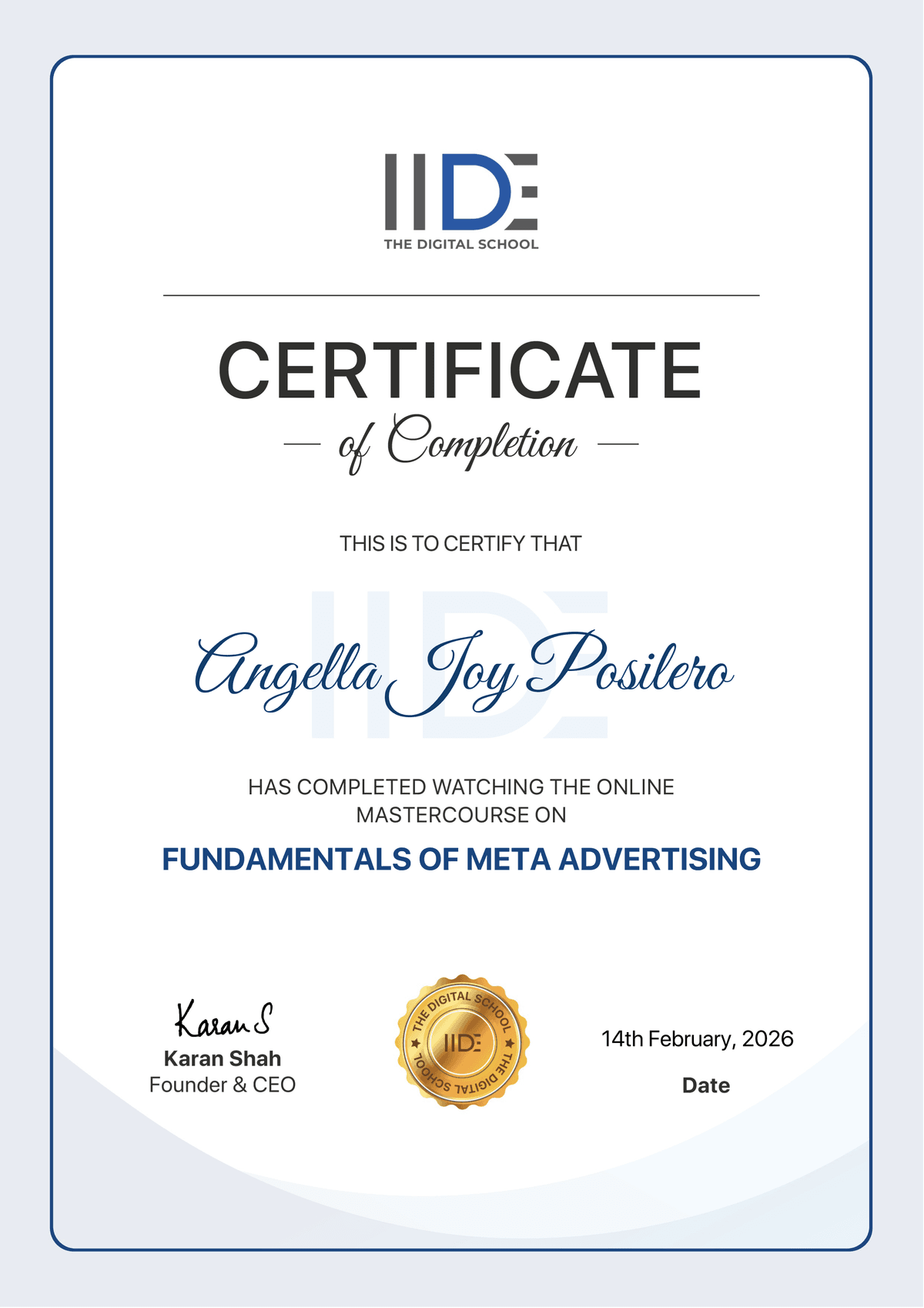 Fundamentals of Meta Advertising