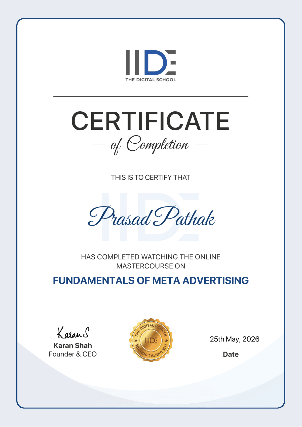 Fundamentals of Meta Advertising