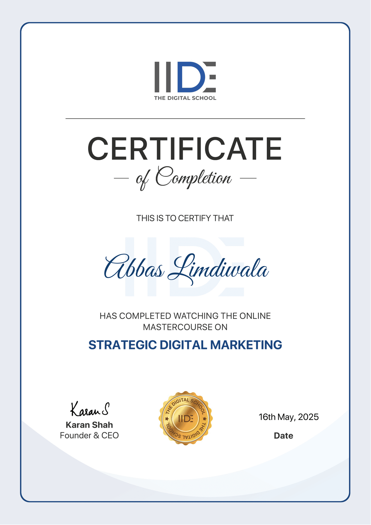 Strategic Digital Marketing